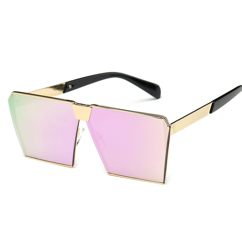 Dame oversized solbrille med markant kvadratisk design Skanto