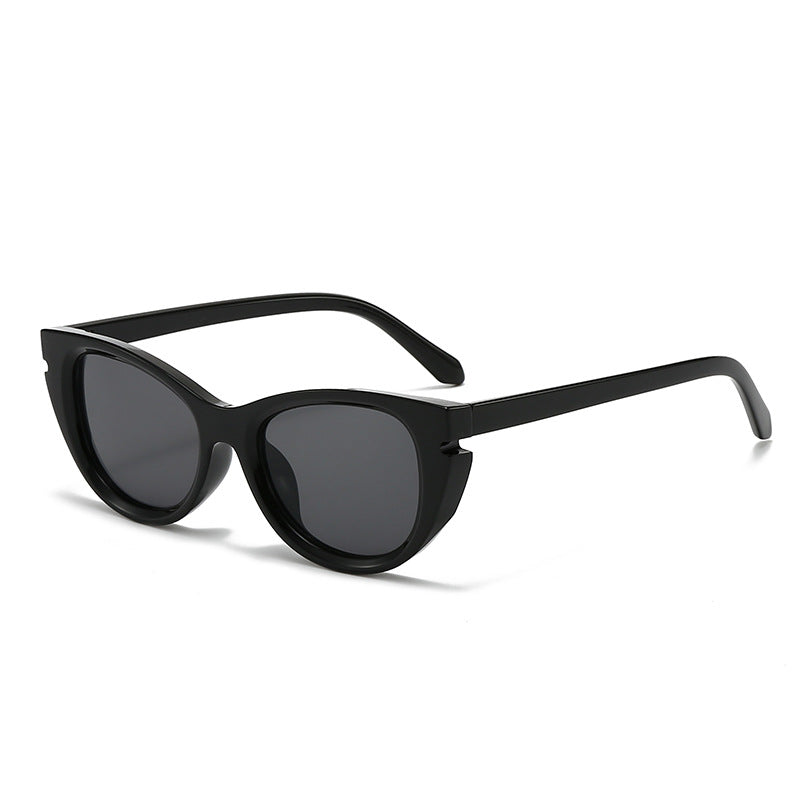 Dame Cat-Eye solbriller med trendy design Skanto