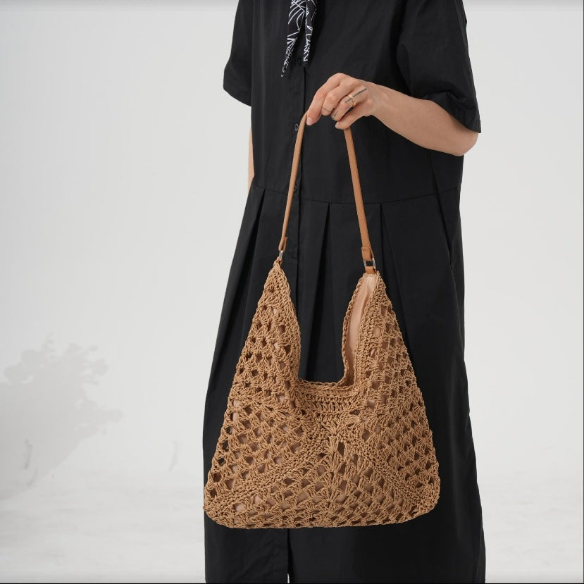 Heklet skulderveske Skanto