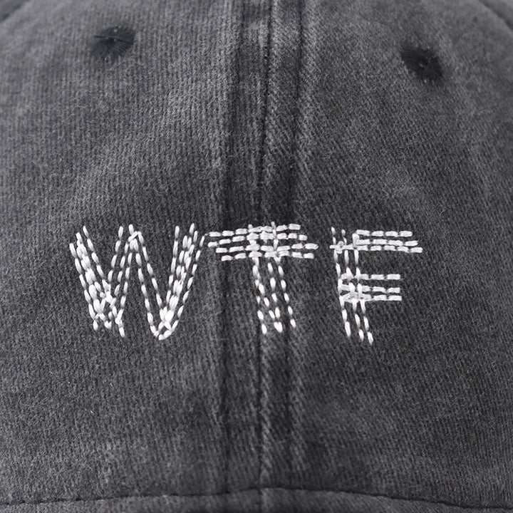 Kvinne Casual Slitt Denim Baseball Caps Skanto