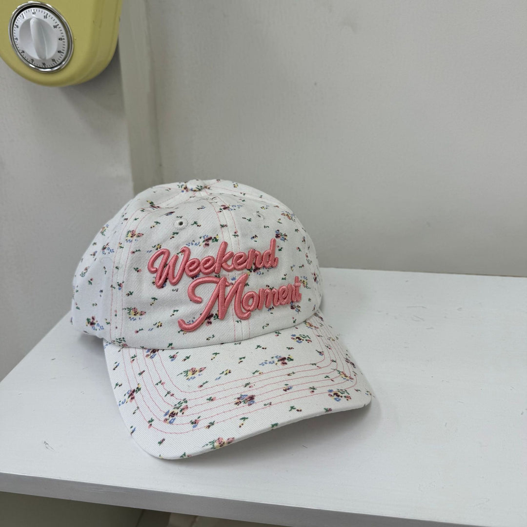 Dame Hjemmekoselig Bomull Baseball Caps med Brodert Frase Skanto