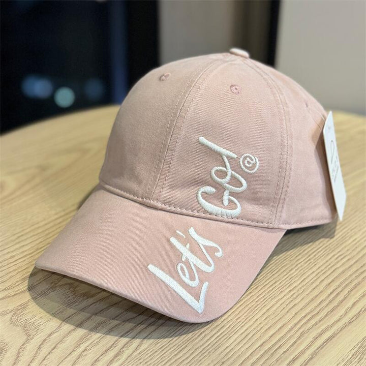Kvinners brodert casual bomull baseball caps Skanto