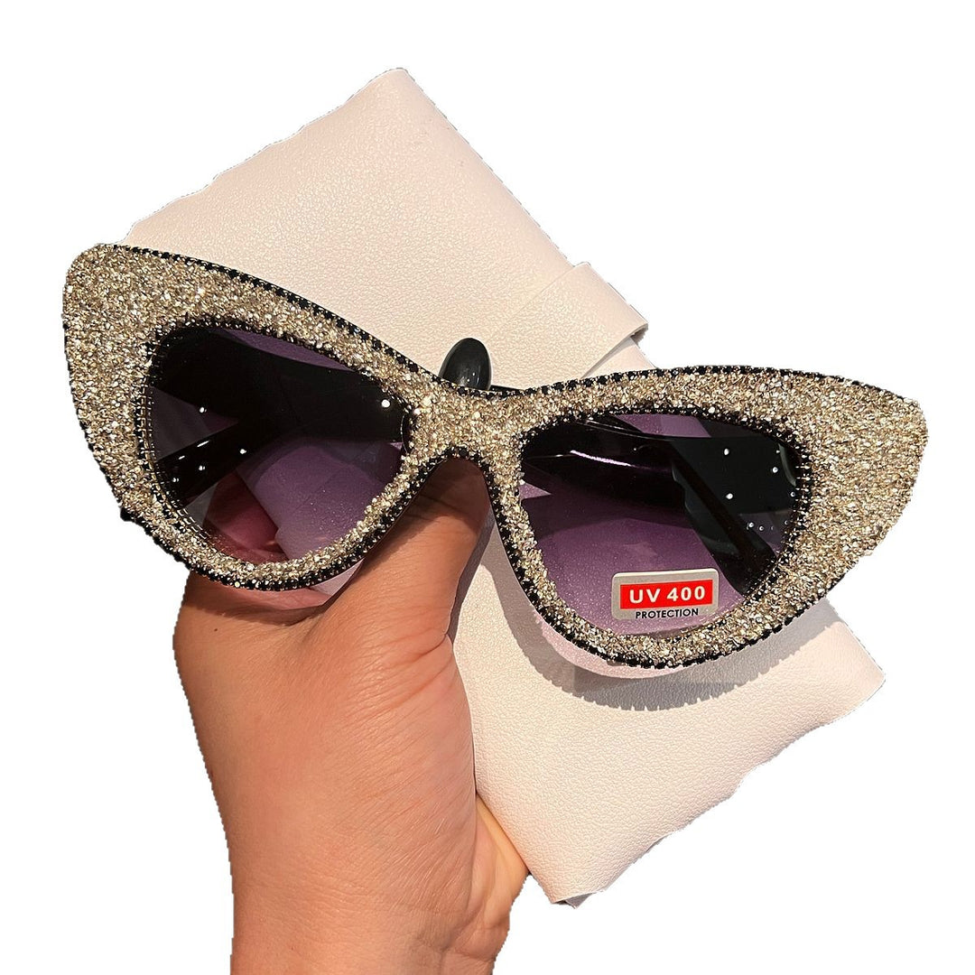 Dame Glamourøse solbrille Skanto