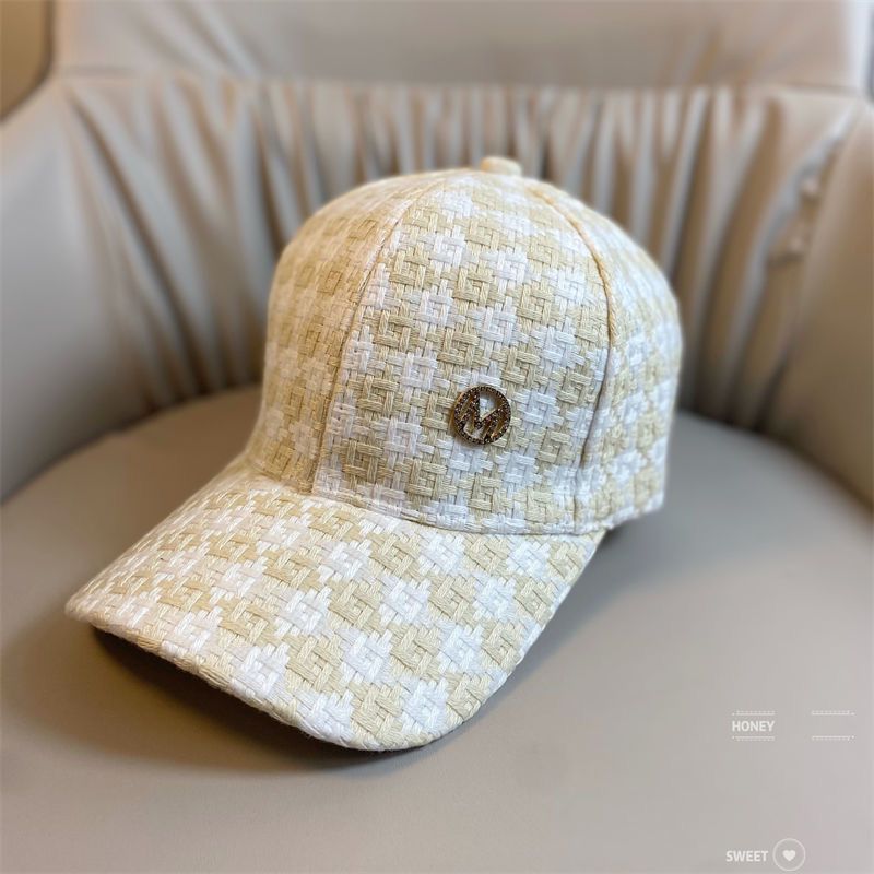 Kvinne Teksturert Justerbar Baseball Caps Skanto