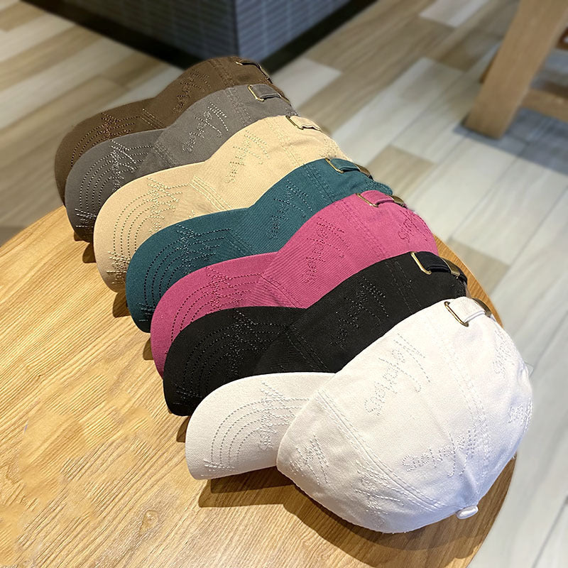 Kvinnenes Uformelle Broderte Caps Skanto 1784083710