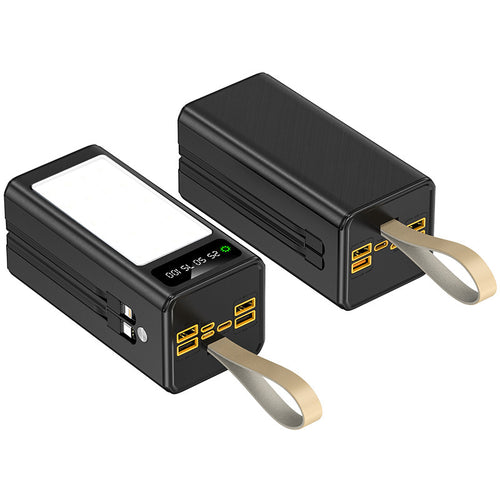Multifunksjonell Powerbank med integrert LED-skjerm Skanto