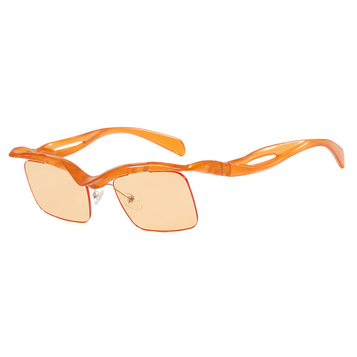 Damer sporty solbrille med aerodynamisk design og komfortabel bæreopplevelse Skanto