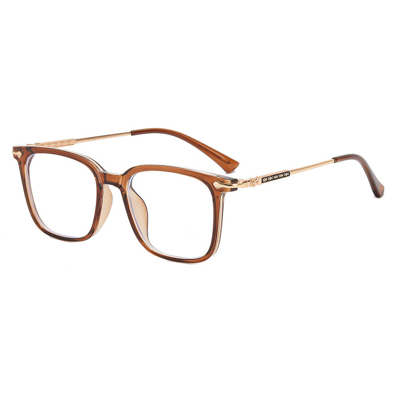 Dame firkantet designerbrille med elegant ramdesign Skanto