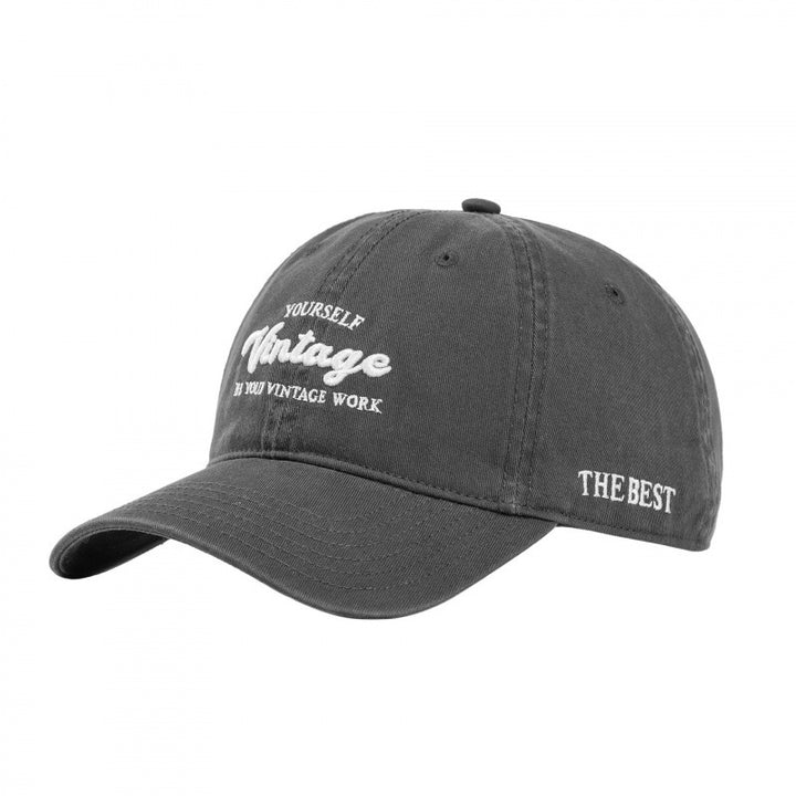 Kvinnenes vintage-inspirerte broderte baseballcap Skanto