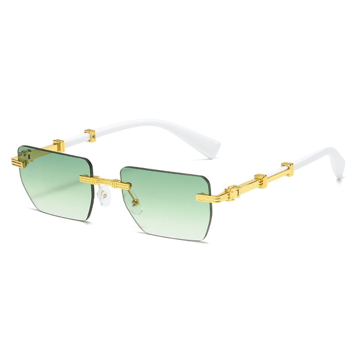 Dame Geometrisk Solbrille Skanto