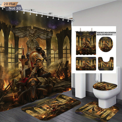 Digital Fantasy-tema Baddekor Sett Skanto