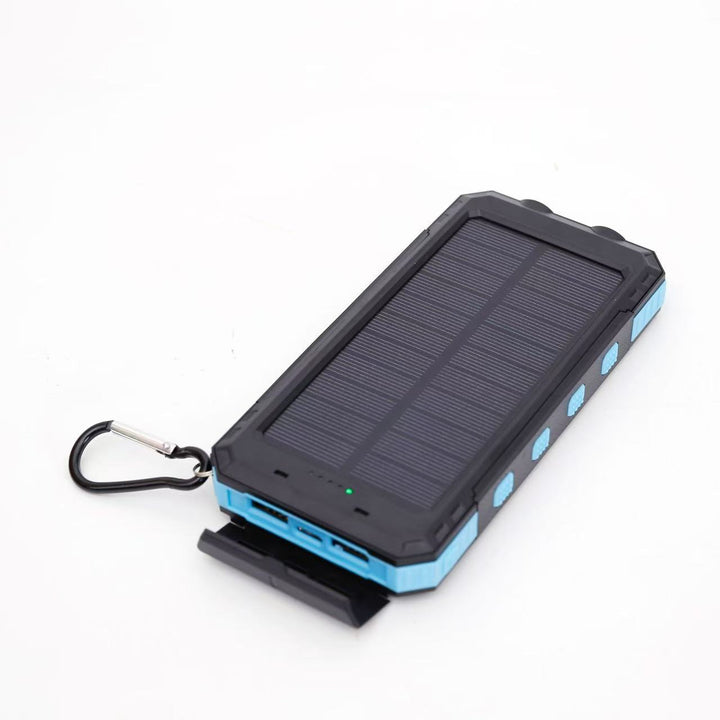 Høyytelses solcelle powerbank med vanntett hus og flere ladeporter Skanto