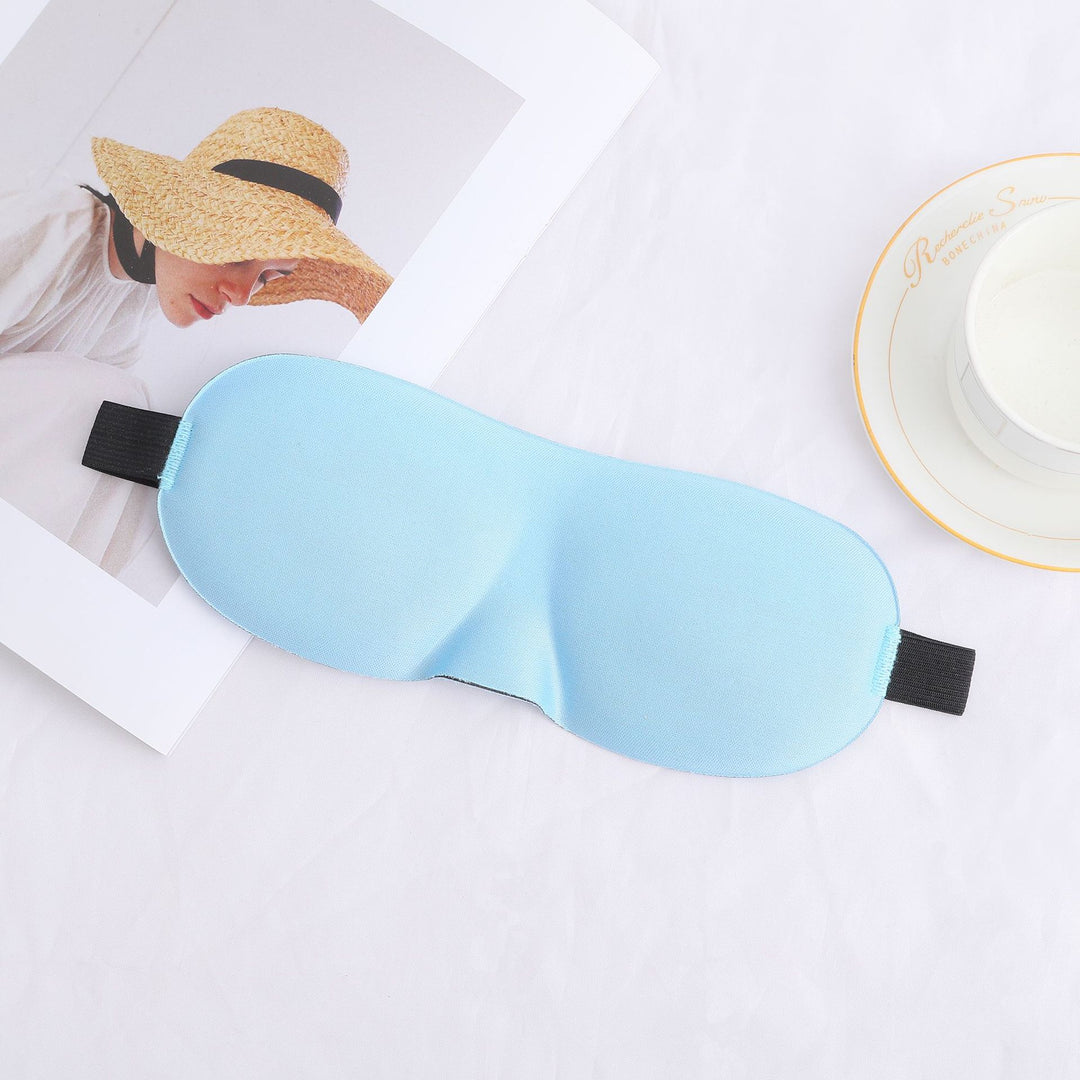Unisex nan lysblokkende reise-maske med termoplastisk nylonhylse og bredt komfortbånd Skanto