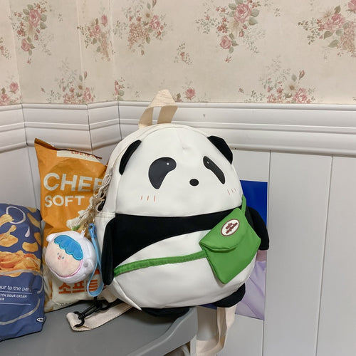 Søt panda-tema mini skole ryggsekk Skanto
