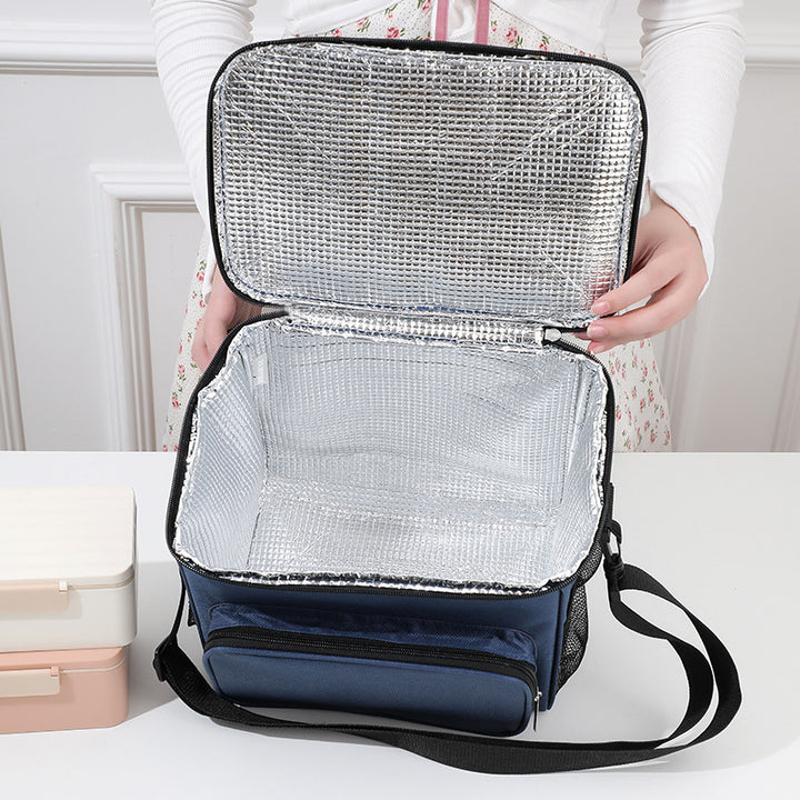 Insulated cooler bag with practical pockets Skanto