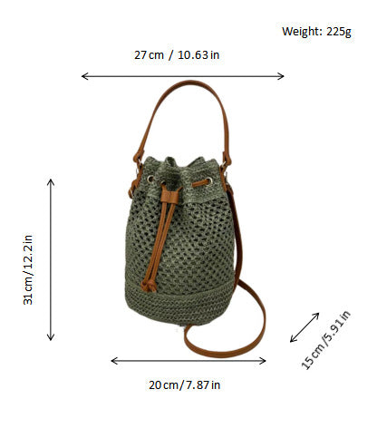 Lett Makramee Tote Bag Skanto