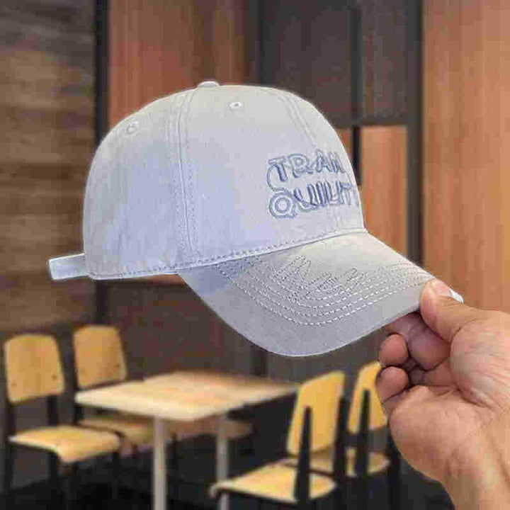 Kvinnenes avslappede broderte baseballcaps Skanto