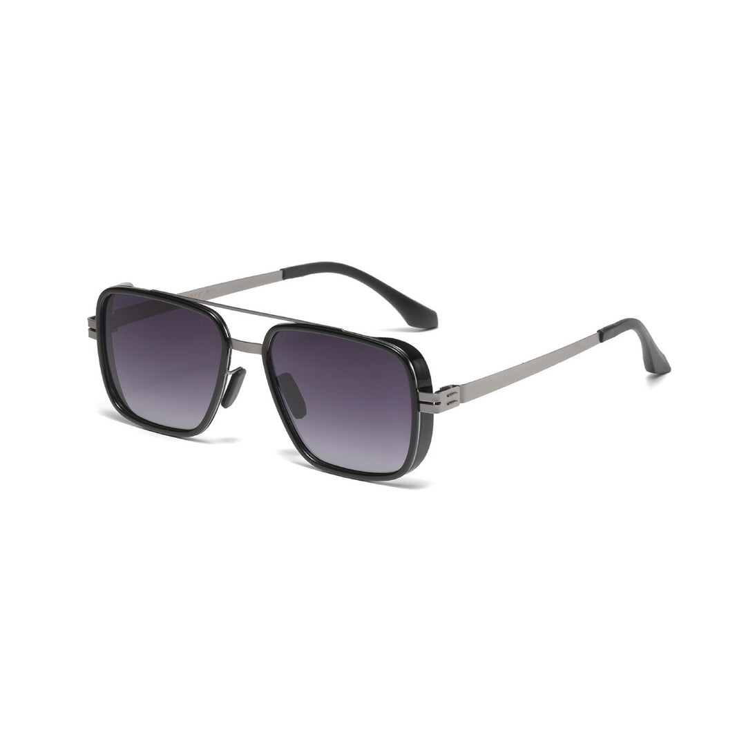 Herre premium solbrille i moderne kvadratisk design Skanto