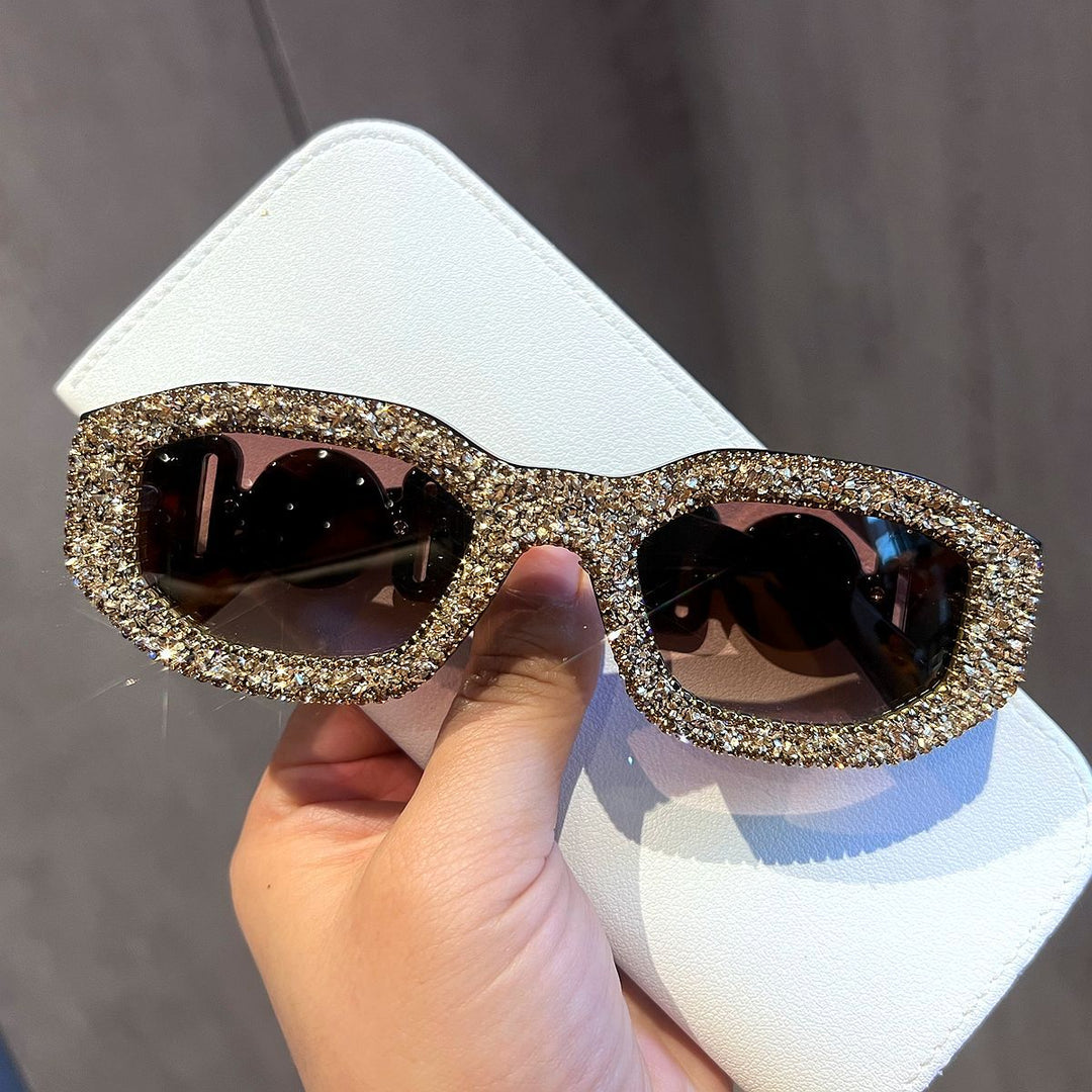 Dame Glamourøse solbrille Skanto