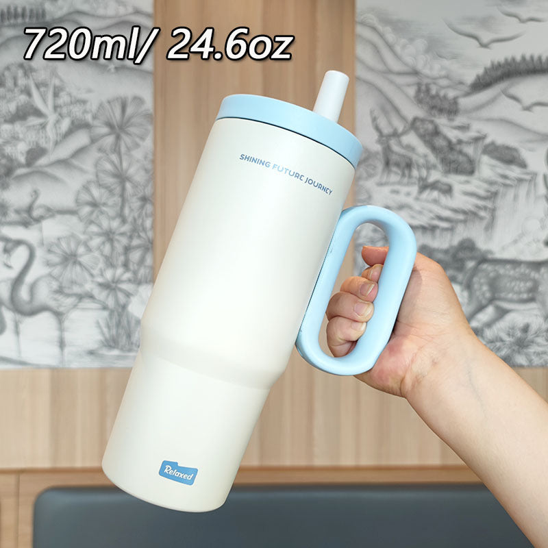 Damer isolert drikkebeholder med ergonomisk håndtak Skanto