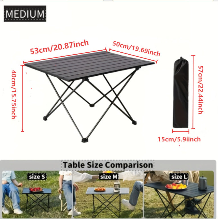 Dame Lett Campingfaltbord Skanto