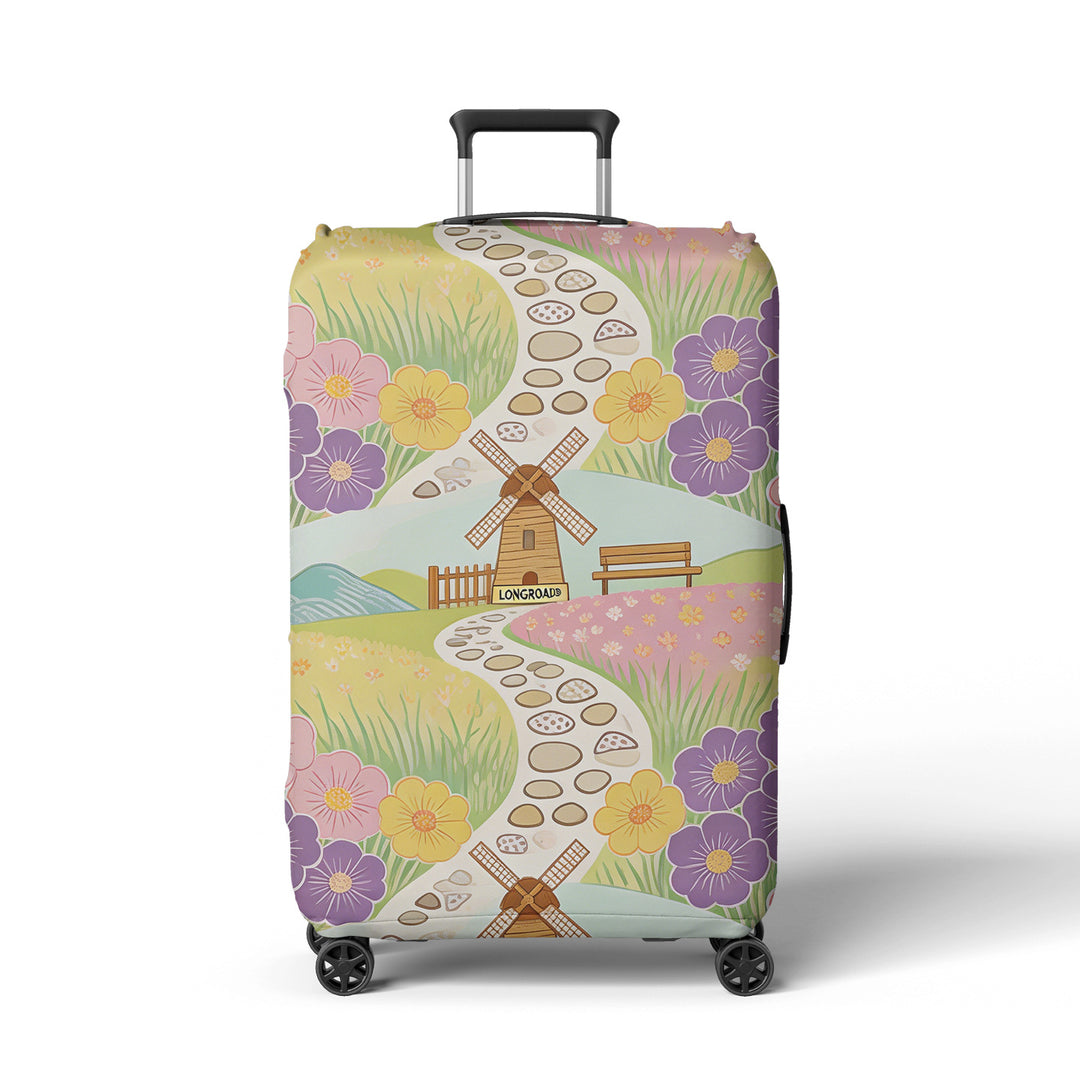 Damer koffertrekk med strandmotiv Skanto