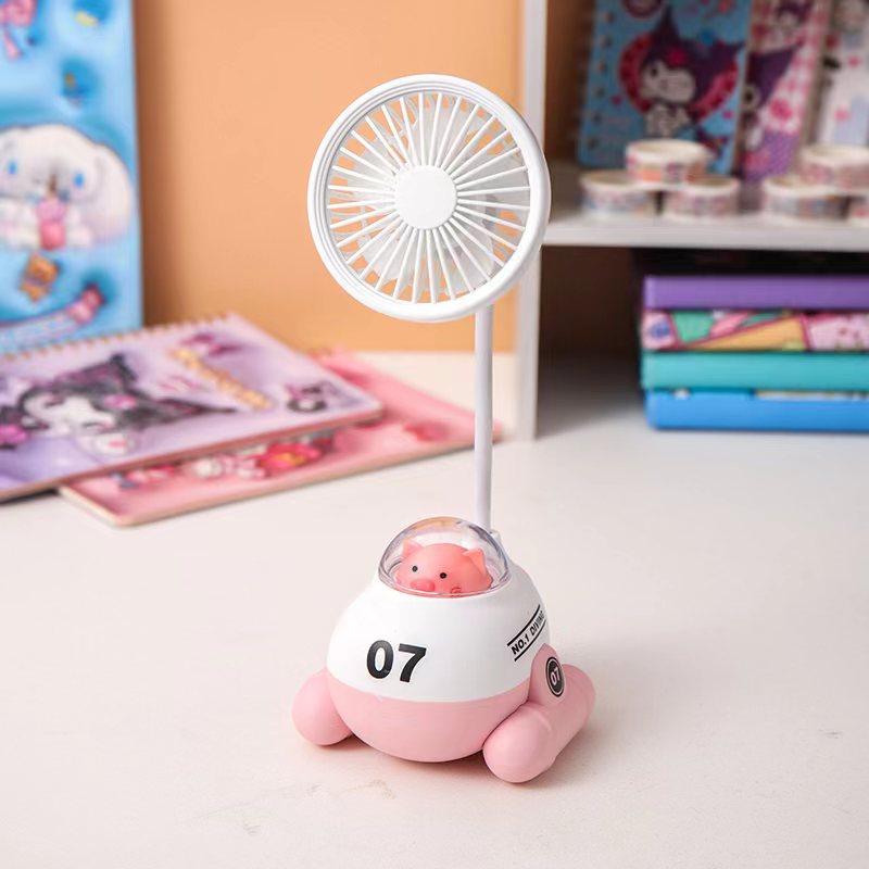 Unisex Bærbar Mini-vifte i søtt panda-design Skanto