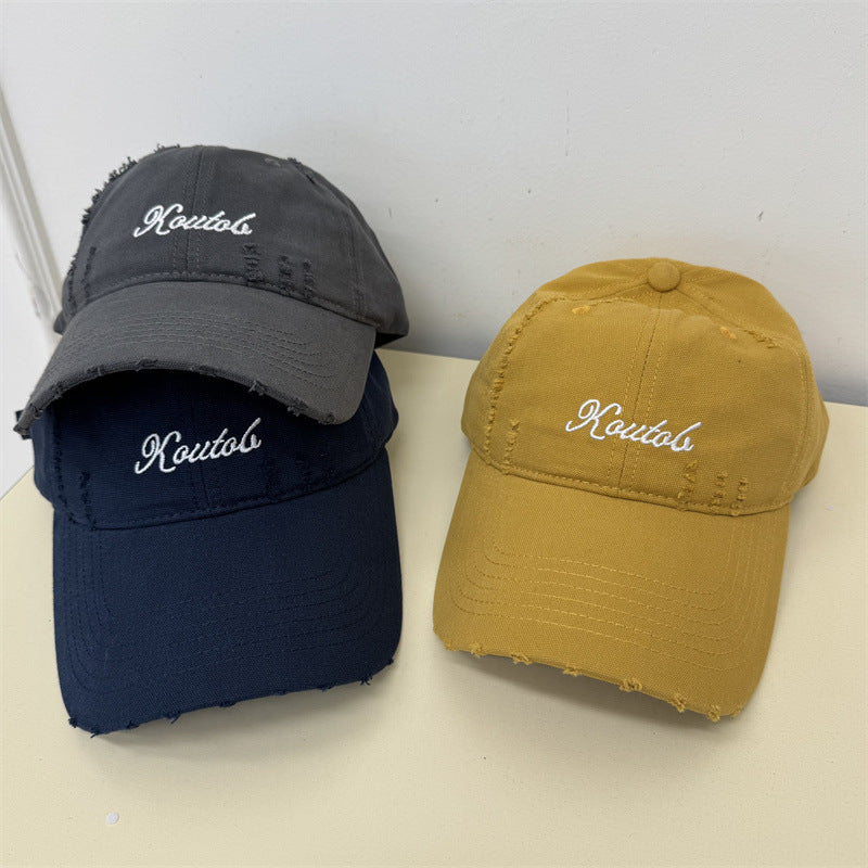 Herre Slitt Bomulls Baseball Cap Skanto 1783921814