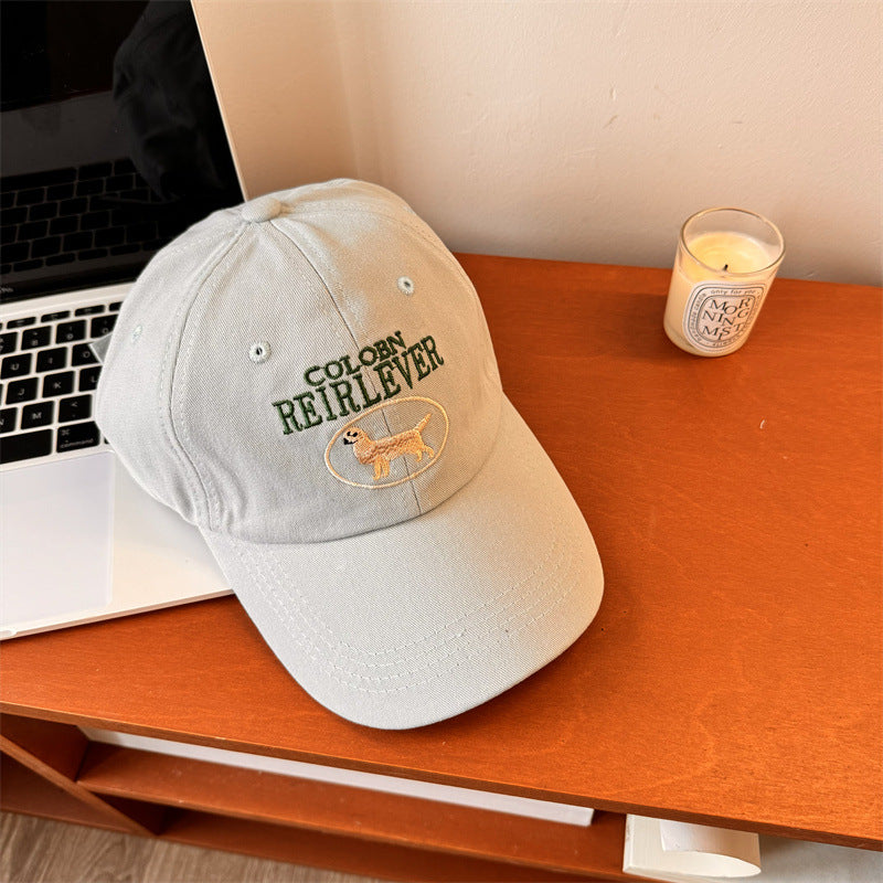 Kvinne Casual Brodert Baseball Caps Skanto