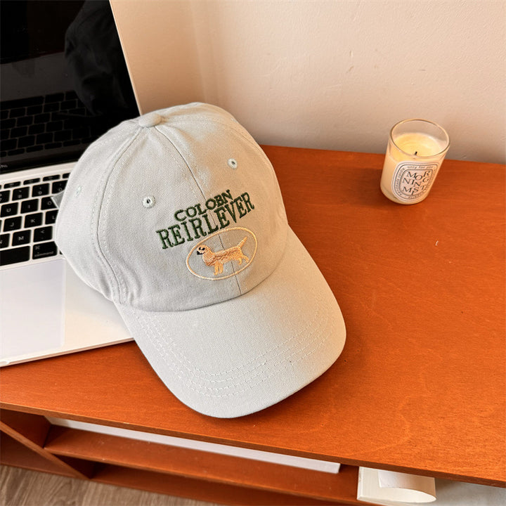 Kvinne Casual Brodert Baseball Caps Skanto