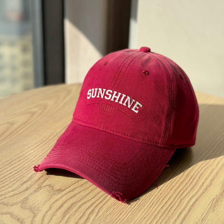 Dame's Casual Distressed Baseball Cap Skanto