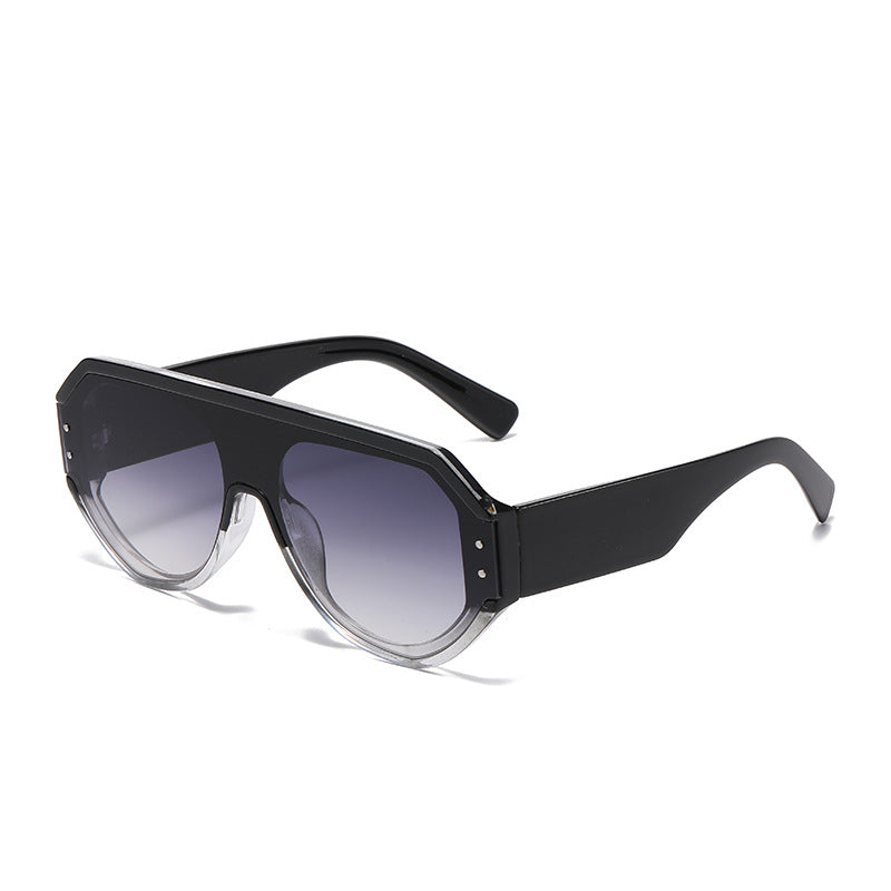Men's Bold Frame Futuristic Sunglasses Skanto
