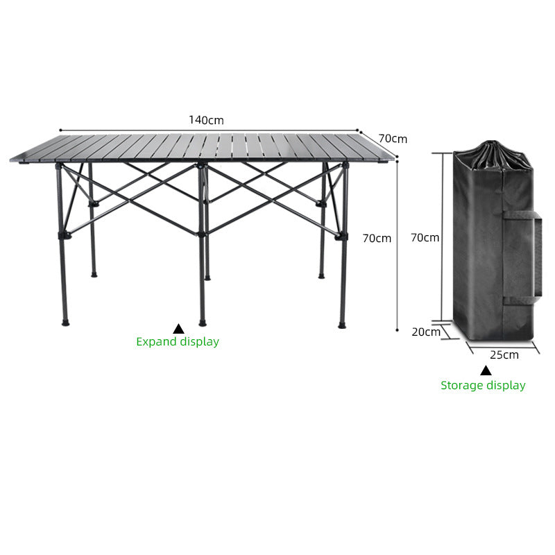 Foldbart Piknikbord Skanto