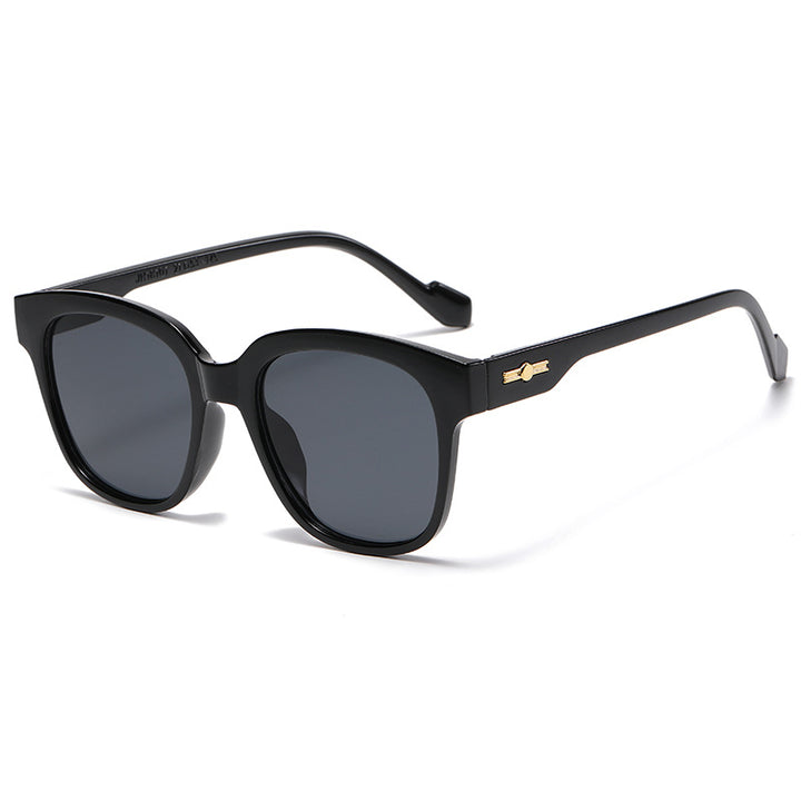 Dame Kvadratisk solbrille i elegant skilpadde-design Skanto