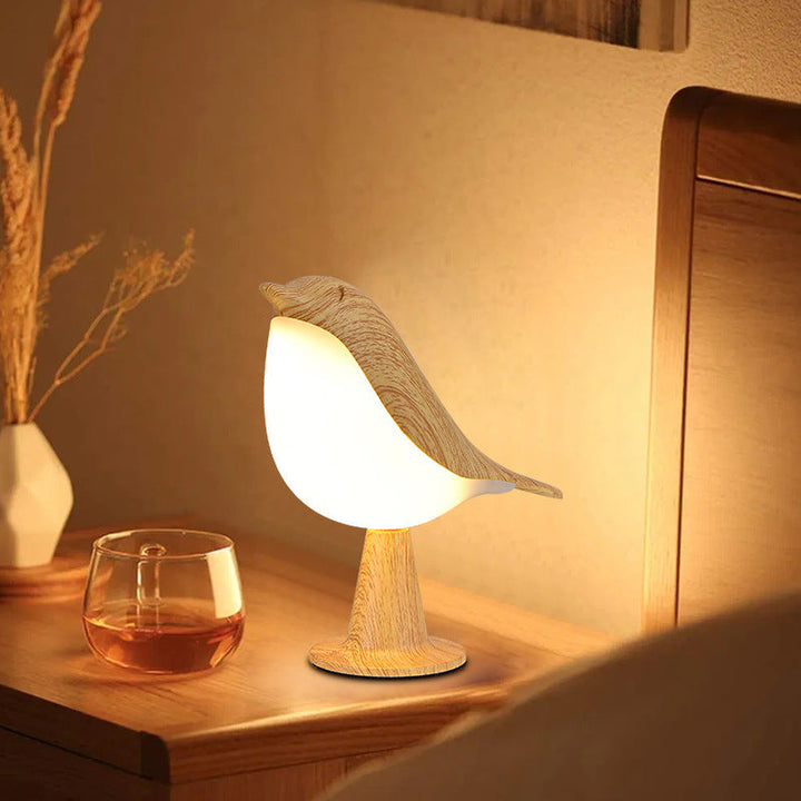 Skanto | Elegant Bird Lamp med 3 Lysnivåer