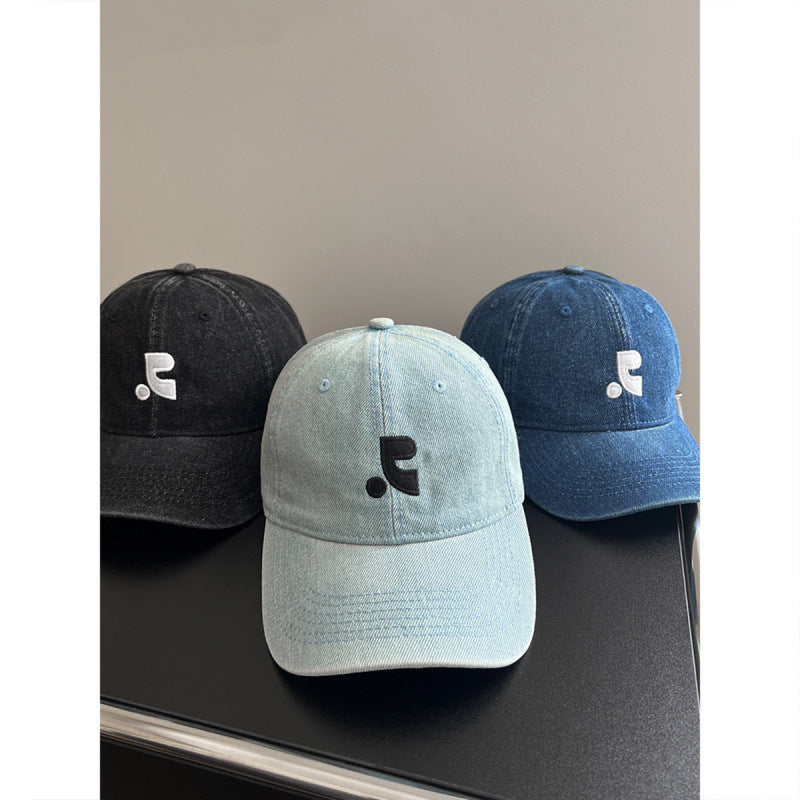 Kvinnens Denim Justerbar Baseball Caps Skanto