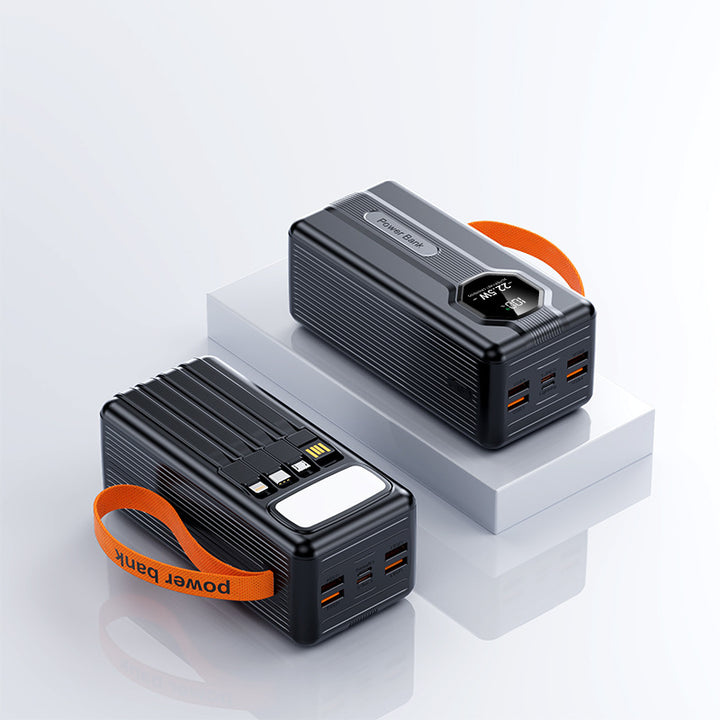 Bærbar hurtiglading powerbank med multifunksjonell USB-tilkobling Skanto
