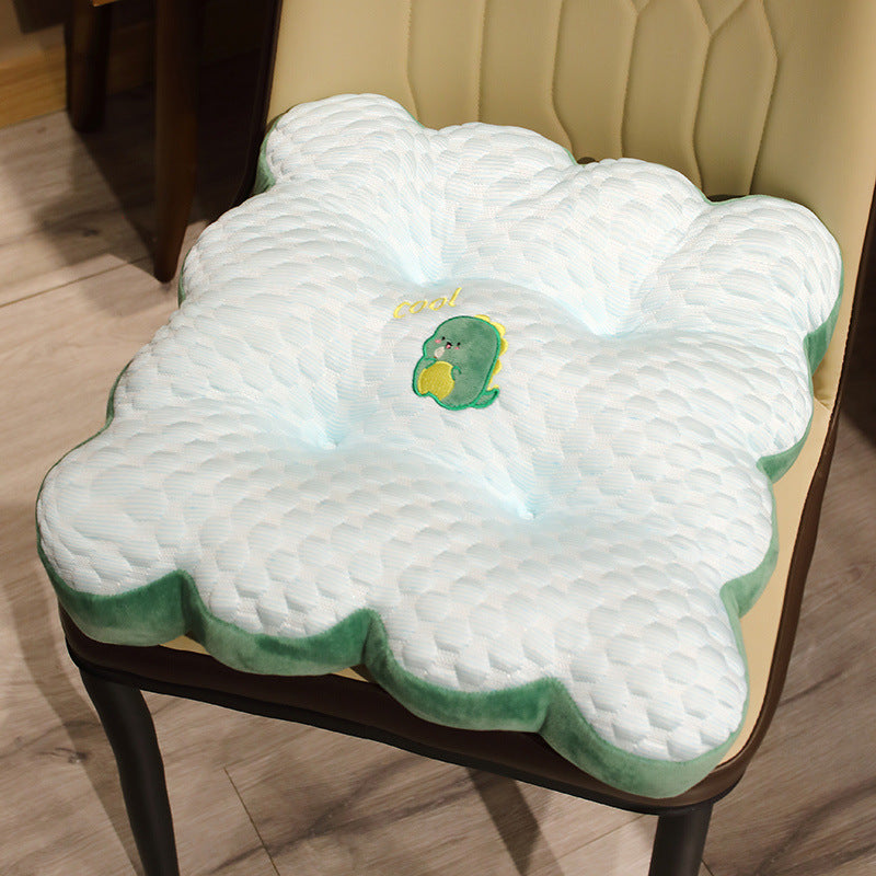 Plush sittepute med morsomt dyremotiv Skanto