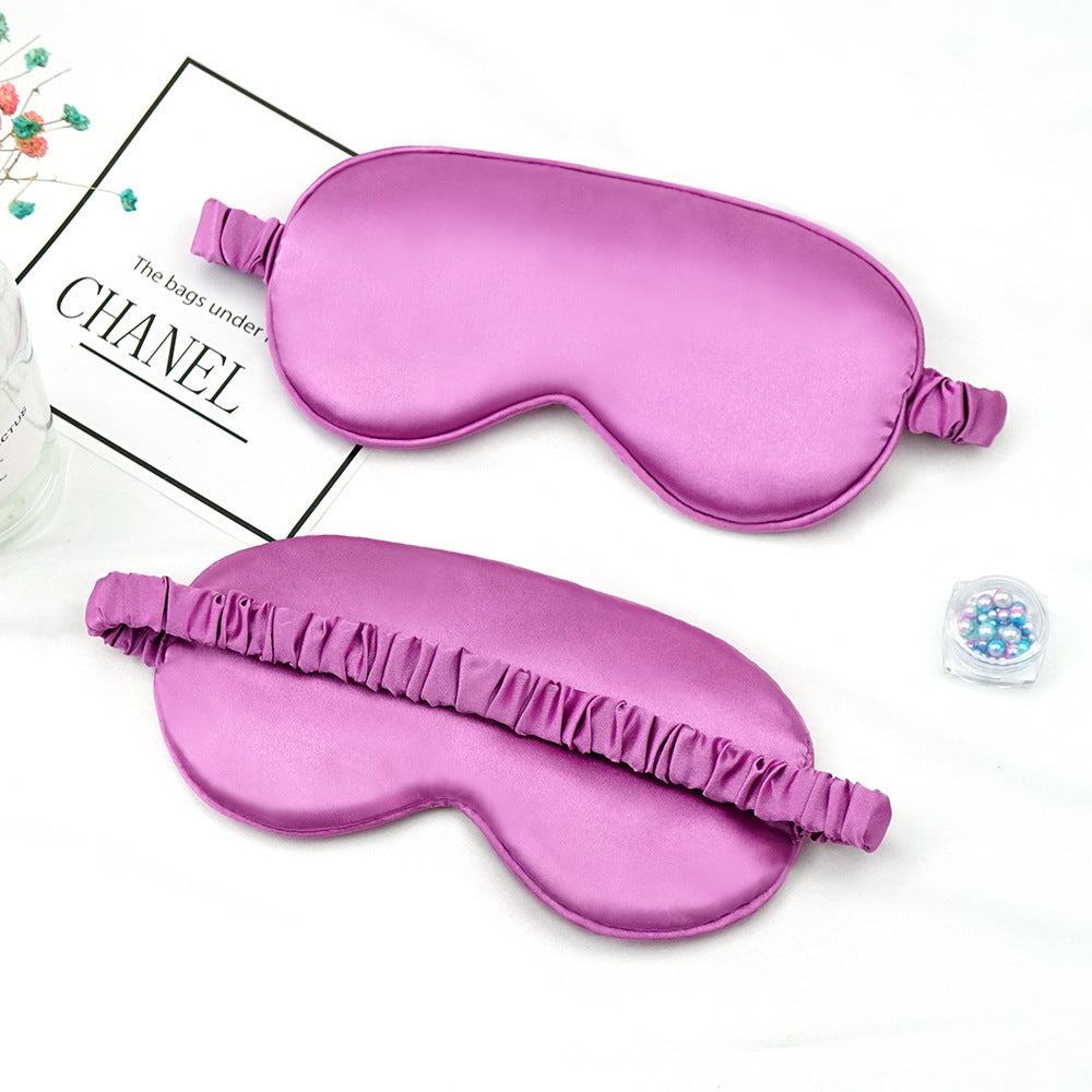 Unisex nan luksuriøs sateng øyemaske med justerbart elastisk bånd og myk polstring Skanto