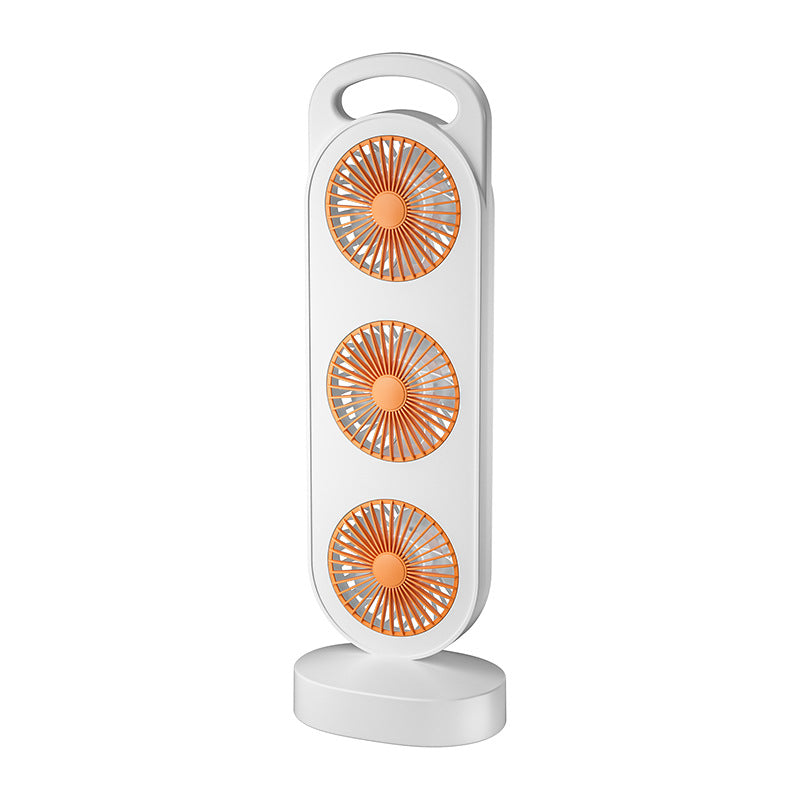 Unisex Multi-Head Portable Desk Fan Skanto