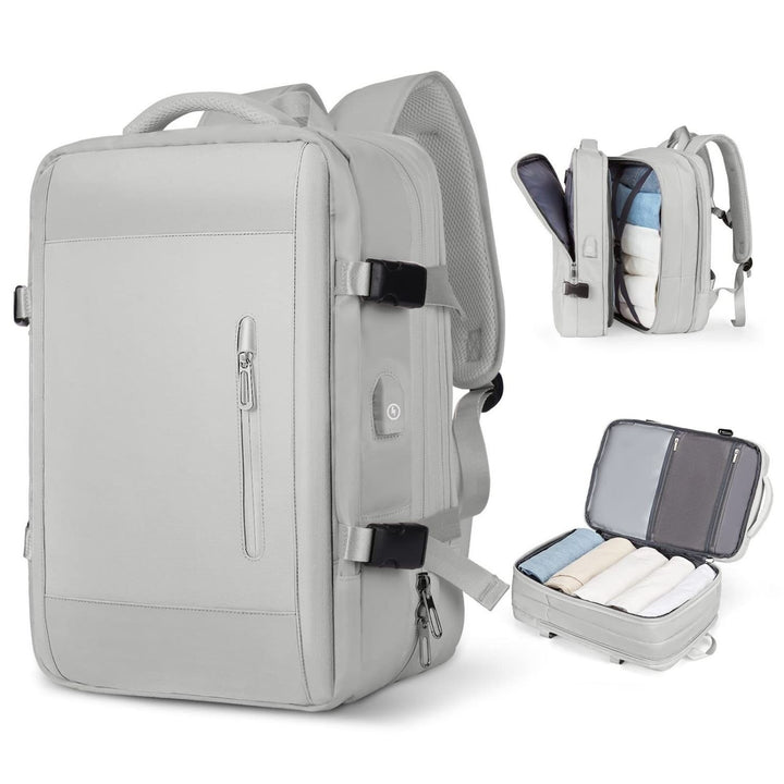 Multifunksjonell Laptop-ryggsekk Med Usb-ladeport Og Vannavvisende Materiale Skanto