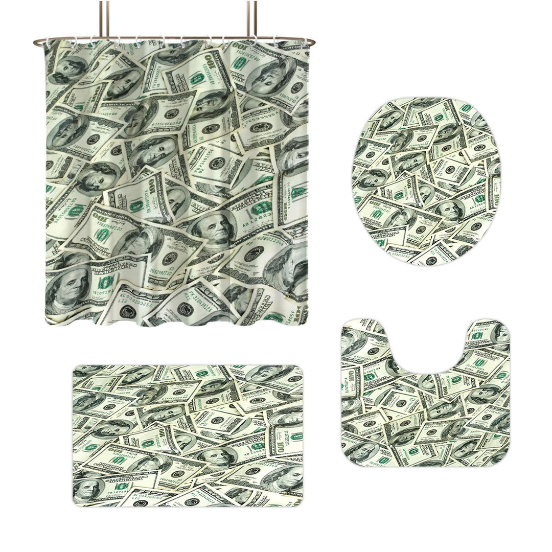 Digital Dollar Bill Badet Sett Skanto