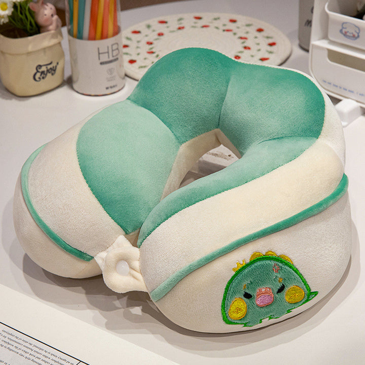 Ergonomisk nakkepute med panda-motiv Skanto