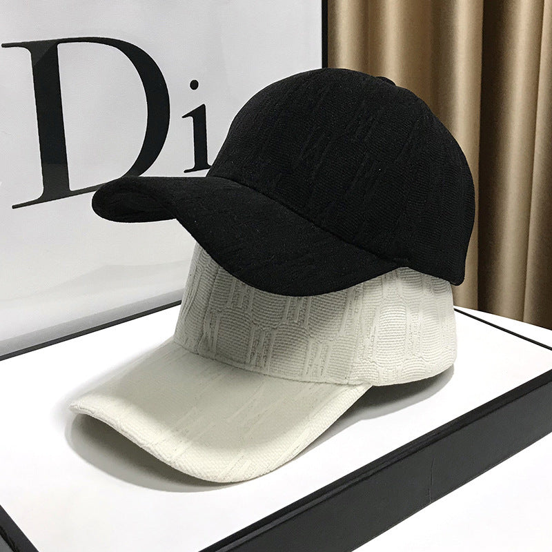 Kvinnenes Teksturert Stoffer Baseballcap Skanto