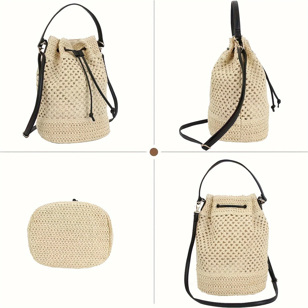 Moderne Ryggsekkveske laget av høykvalitets naturmateriale Skanto