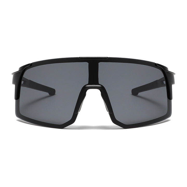 Unisex nan sporty Wraparound solbriller med polariserte glass, høy UV-beskyttelse og sklisikkert nesepad Skanto