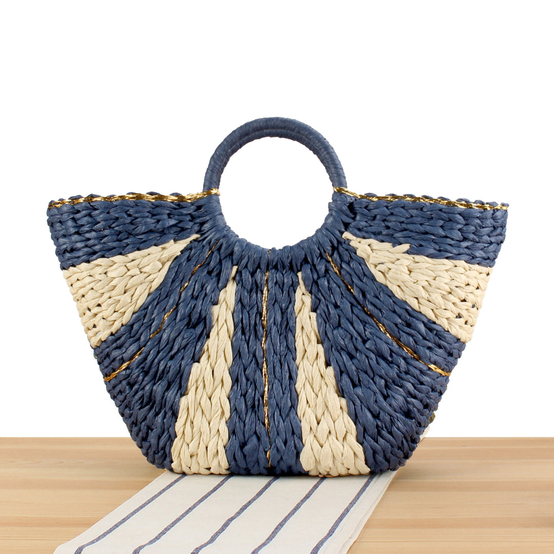 Elegant Flettet Tote Bag med Eksepsjonelt Design Skanto