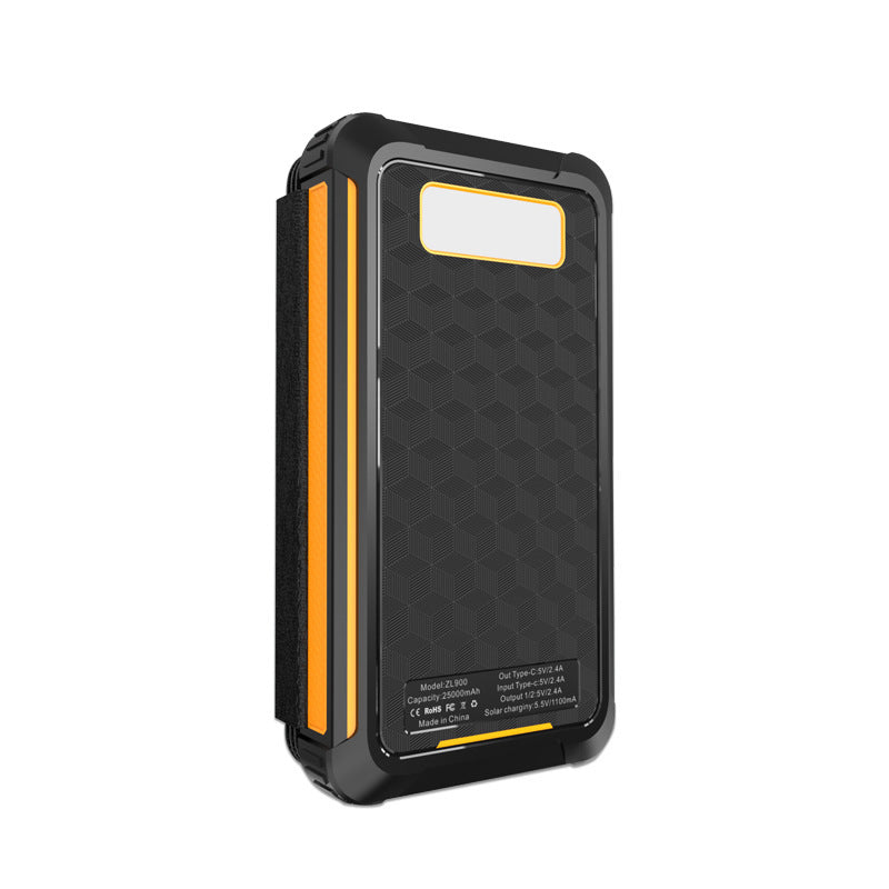 Høytytende solenergi powerbank med multiladealternativer Skanto