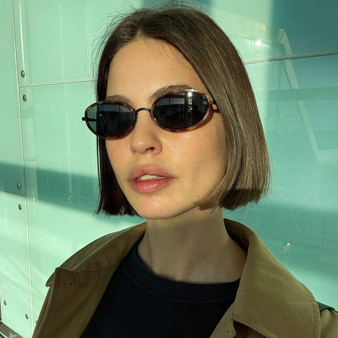 Dame moteriktig solbrille Skanto