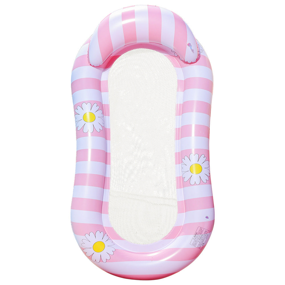 Kvinnenes oppblåsbare lounger med blomstermotiv Skanto